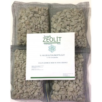 Zeolit Dolap, Çekmece Nem Ve Koku Alıcı (4x100=400.gr)